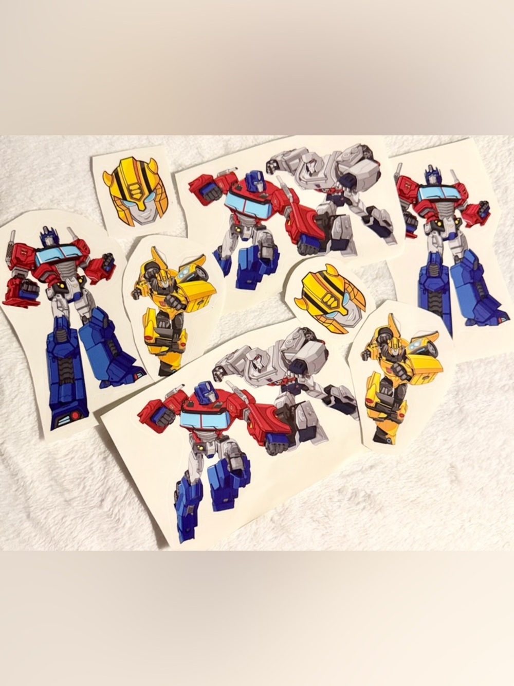 💜 Transformers All Time Favorites Peel & Stick Decals
